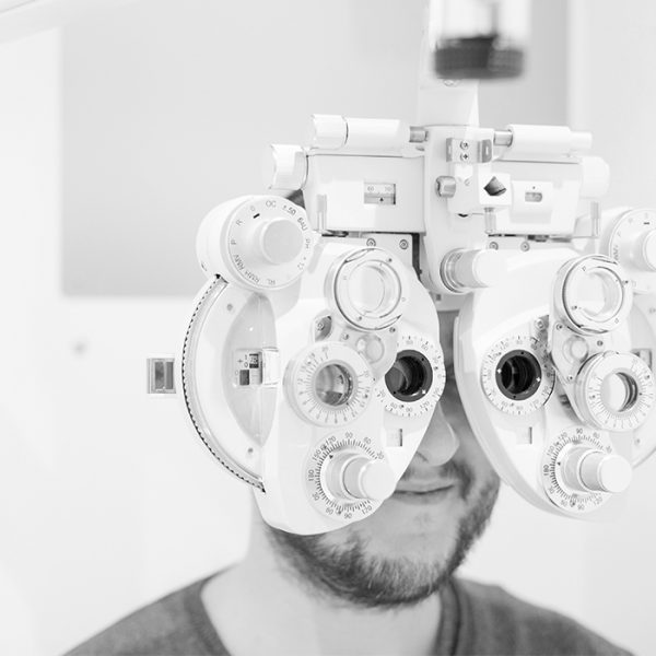 Examen de la vue Optique des halles